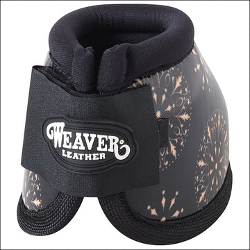 Small Weaver Fashion 600D Neoprene No Turn Horse Leg Bell Boots Pair Black